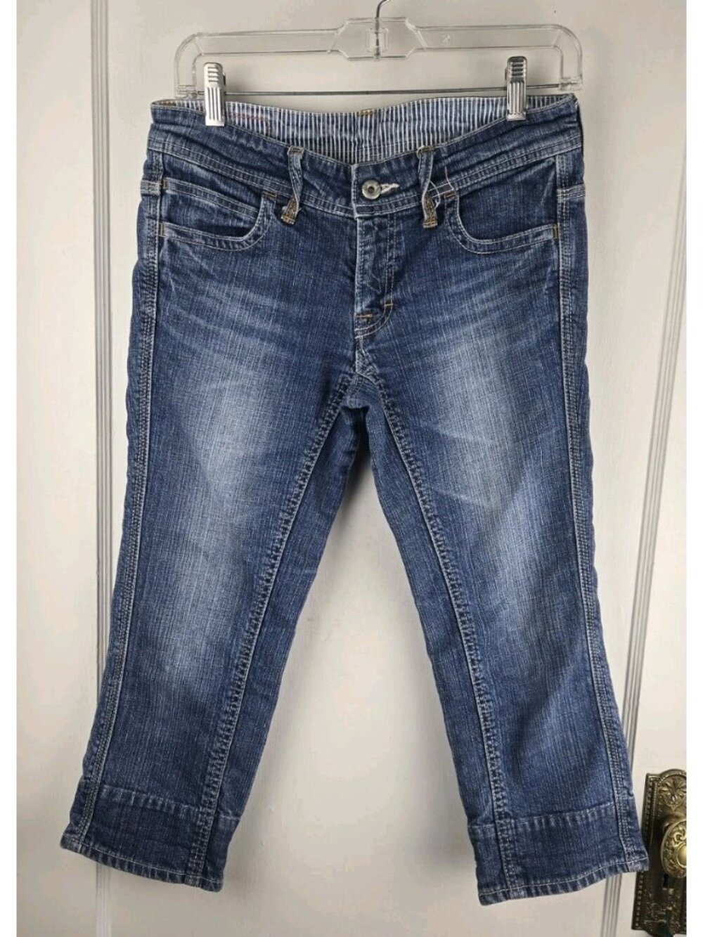 Betty Smith Denim Jeans Crop Straight Size 1/30" Waist